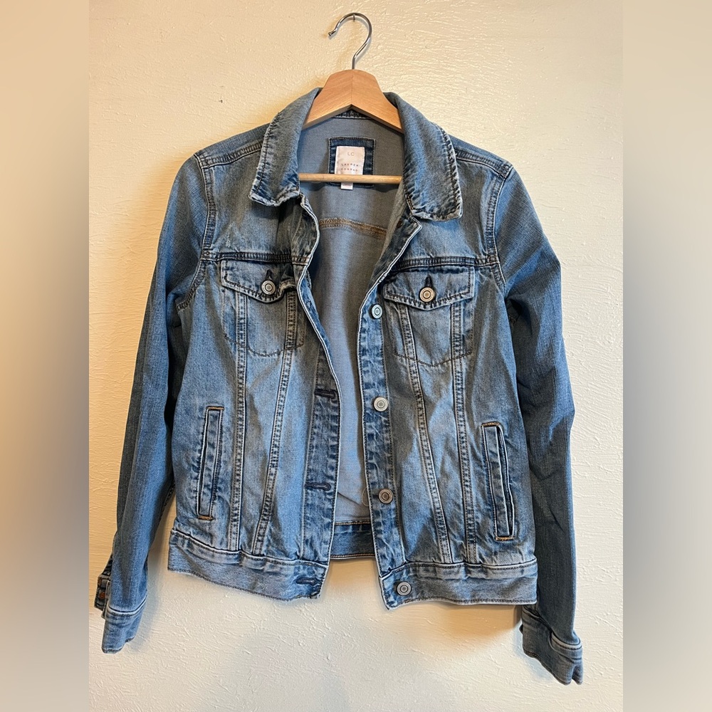 Denim Jacket LC Lauren Conrad Size Medium